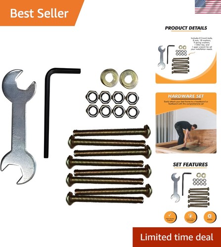 Bed frame hardware set - set,