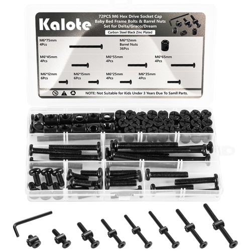 72pcs crib screws - 72pcs,