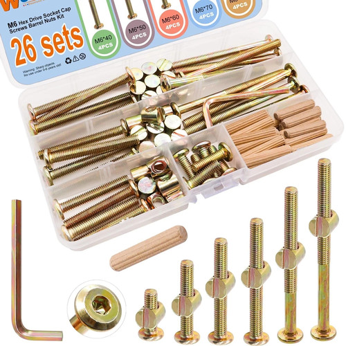 Set crib screws hardware - set,